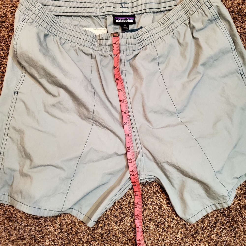 Patagonia Shorts Size XL Men's Blueish Gray With Pockets - Picture 9 of 10